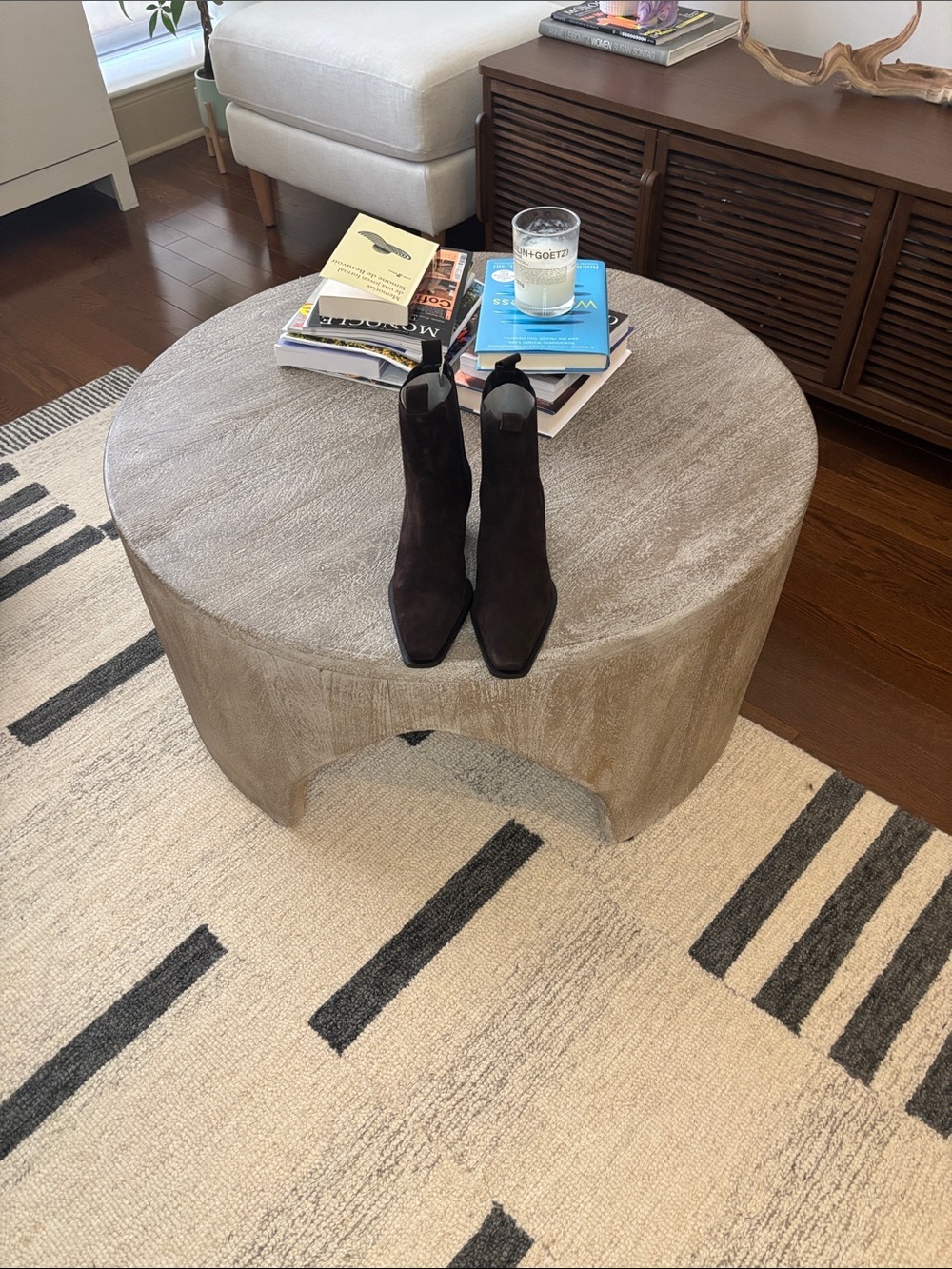 Toteme Brown Suede ankle boots